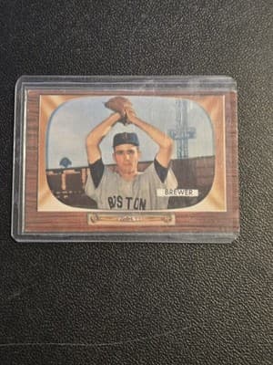 1955 Bowman #178 Tom Brewer - Image 1