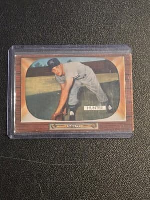 1955 Bowman #69 Billy Hunter - Image 1