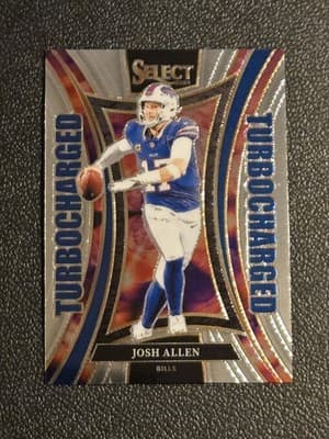 2024 Panini Select - Turbocharged #18 Josh Allen - Image 1