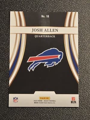 2024 Panini Select - Turbocharged #18 Josh Allen - Thumbnail 2