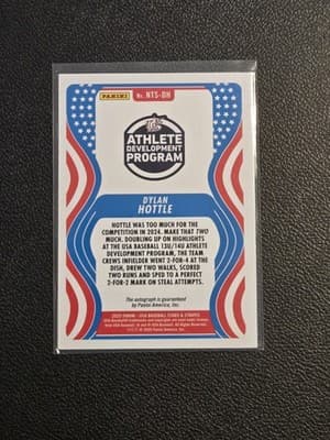 2025 Panini Stars & Stripes USA Dylan Hottle 13U/14U National Signatures - Thumbnail 2