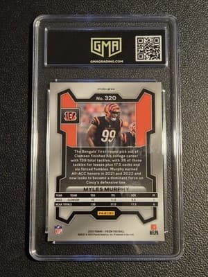 2023 Panini Prizm #320 Myles Murphy GMA 10 - Thumbnail 2