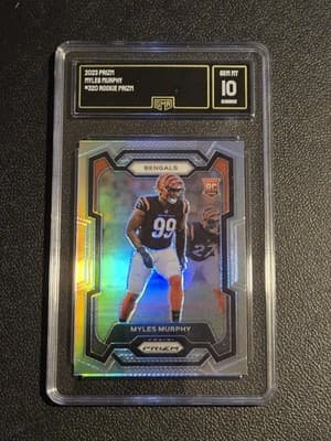 2023 Panini Prizm #320 Myles Murphy GMA 10 - Image 1