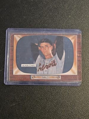 1955 Bowman #91 Dick Marlowe - Image 1