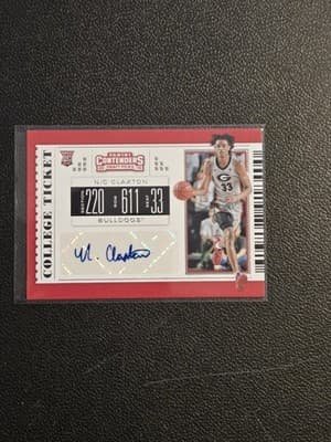 2019 Panini Contenders Draft Picks #125 Nic Claxton - Image 1