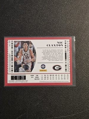 2019 Panini Contenders Draft Picks #125 Nic Claxton - Thumbnail 2