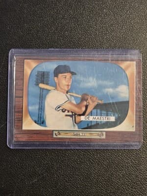 1955 Bowman #176 Joe DeMaestri - Image 1