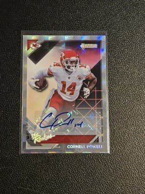 2021 Donruss #TR-CPO Cornell Powell The Rookies Autographs #/299 - Image 1