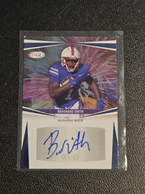 2025 SAGE HIT #A-BS3 Brashard Smith Autographs Blue (High Series) - Image 1