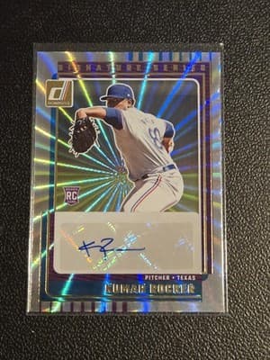 2025 Donruss #SG-KMR Kumar Rocker Signature Series - Image 1