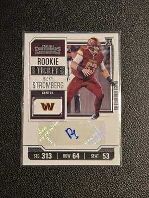 2023 Panini Contenders #165 Ricky Stromberg - Image 1