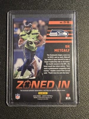 2022 Zenith #ZI-16 DK Metcalf Zoned In - Thumbnail 2