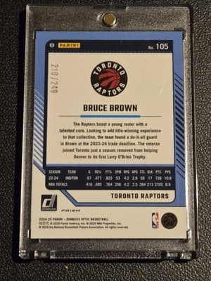 2024-25 Donruss Optic #105 Bruce Brown Premium Box Set #/249 - Thumbnail 2