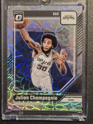 2024-25 Donruss Optic #32 Julian Champagnie Premium Box Set #/249 - Image 1