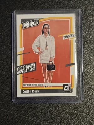 2024 Panini Caitlin Clark Collection #H15 Caitlin Clark Highlights - Image 1