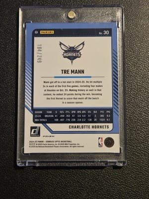 2024-25 Donruss Optic #30 Tre Mann Premium Box Set #/249 - Thumbnail 2