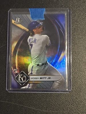 2022 Bowman Platinum #51 Bobby Witt Jr. - Image 1