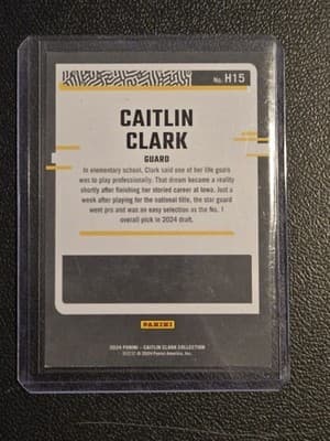 2024 Panini Caitlin Clark Collection #H15 Caitlin Clark Highlights - Thumbnail 2