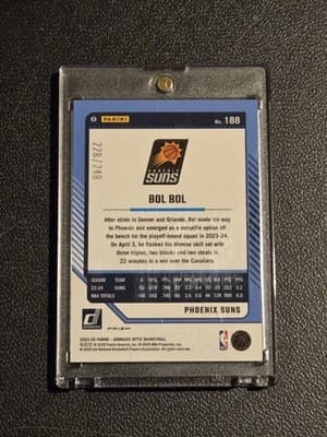 2024-25 Donruss Optic #188 Bol Bol Premium Box Set #/249 - Thumbnail 2