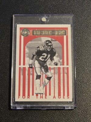 2023 Panini Legacy #FTA-12 Deion Sanders For the Ages - Image 1