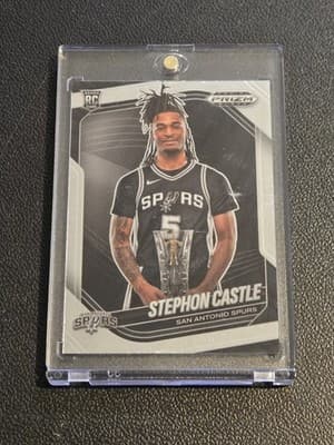 2024-25 Panini Prizm Black #96 Stephon Castle - Image 1