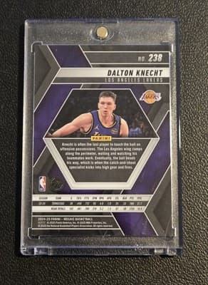 2024-25 Panini Mosaic #238 Dalton Knecht Silver - Thumbnail 2