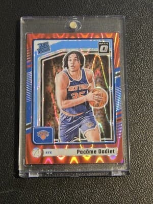 2024-25 Donruss Optic #264 Pacome Dadiet Red Seismic #/149 - Image 1
