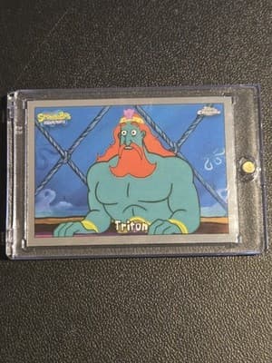 2025 Topps Chrome SpongeBob SquarePants 25th Anniversary #196 Triton - Image 1