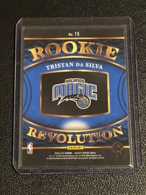 2024-25 Panini Select #15 Tristan da Silva Rookie Revolution - Thumbnail 2