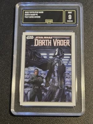 2023 Topps Star Wars #CC-7 Darth Vader #2 Comic Covers GMA 9 - Image 1