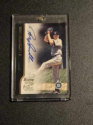 2002 Bowman #BA-RF Ryan Franklin Autographs - Image 1