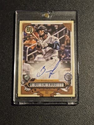 2022 Topps Gypsy Queen #GQA-BCR Bryan De La Cruz GQ Autographs - Image 1