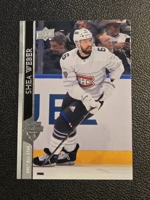 2020-21 Upper Deck #698 Shea Weber - Image 1