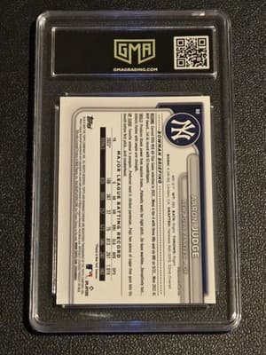 2024 Bowman Chrome #80 Aaron Judge GMA 9 - Thumbnail 2