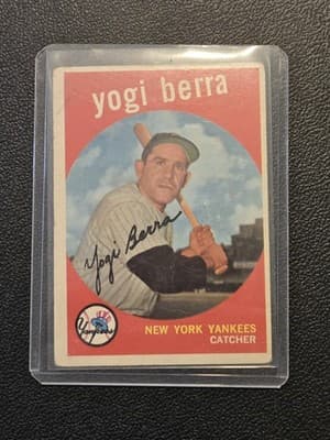 1959 Topps #180 Yogi Berra - Image 1