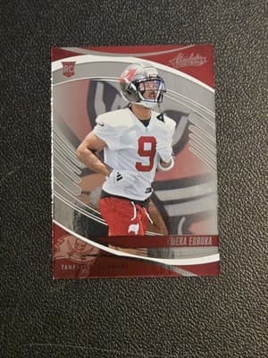 2025 Panini Absolute #124 Emeka Egbuka Retail - Image 1