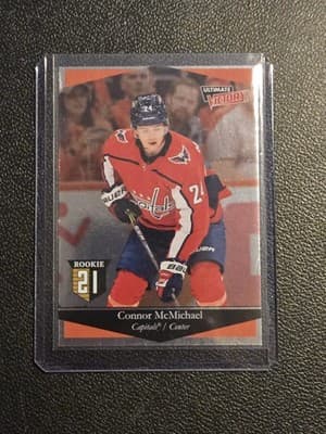 2020-21 Upper Deck #UV-26 Connor McMichael Ultimate Victory - Image 1
