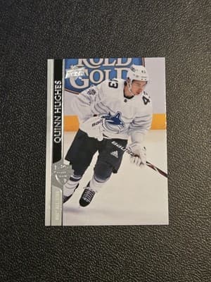 2020-21 Upper Deck #680 Quinn Hughes French - Image 1