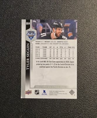 2020-21 Upper Deck #664 Tyler Seguin - Thumbnail 2