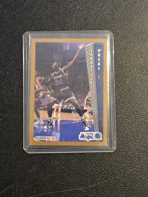 1992-93 Fleer #401 Shaquille O'Neal - Image 1