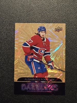 2020-21 Upper Deck #DZ-124 Alexander Romanov Dazzlers Orange - Image 1