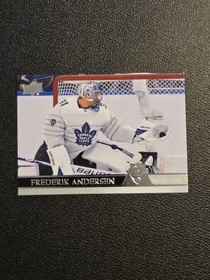 2020-21 Upper Deck #688 Frederik Andersen - Image 1