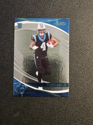 2025 Panini Absolute #183 Tetairoa McMillan Green - Image 1