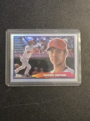 2022 Topps Archives #88BF-2 Shohei Ohtani 1988 Topps Big Foil - Image 1