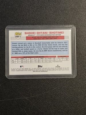 2022 Topps Archives #88BF-2 Shohei Ohtani 1988 Topps Big Foil - Thumbnail 2