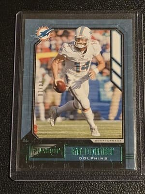 2020 Panini Playbook #44 Ryan Fitzpatrick Green #/10 - Image 1