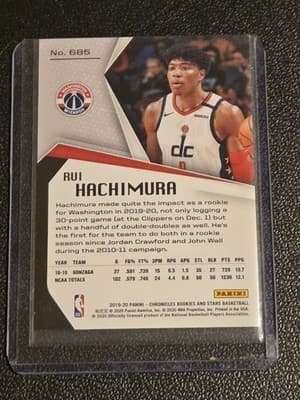 2019-20 Panini Chronicles #685 Rui Hachimura - Thumbnail 2