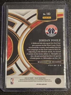 2023-24 Panini Select #183 Jordan Poole - Thumbnail 2