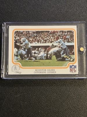 1979 Fleer Team Action #21 Offensive Gusher - Image 1