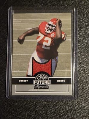 2008 Bowman #FF-GD Glenn Dorsey Fabric of the Future - Image 1